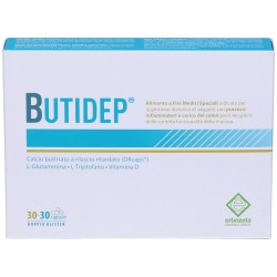 Butidep Doppia Capsula Supporto Colon e Mucosa 30+30 Capsule Erbozeta - 7