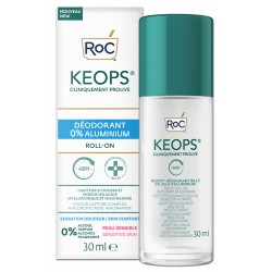 Roc Opco Llc Roc Keops Deodorant Roll On 0% Aluminium 30 Ml Roc Opco Llc - 1