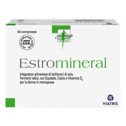 Estromineral Integratore Per Carenze Ormonali In Menopausa 40 Compresse Estromineral - 3