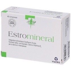 Estromineral Integratore Per Carenze Ormonali In Menopausa 40 Compresse Estromineral - 1