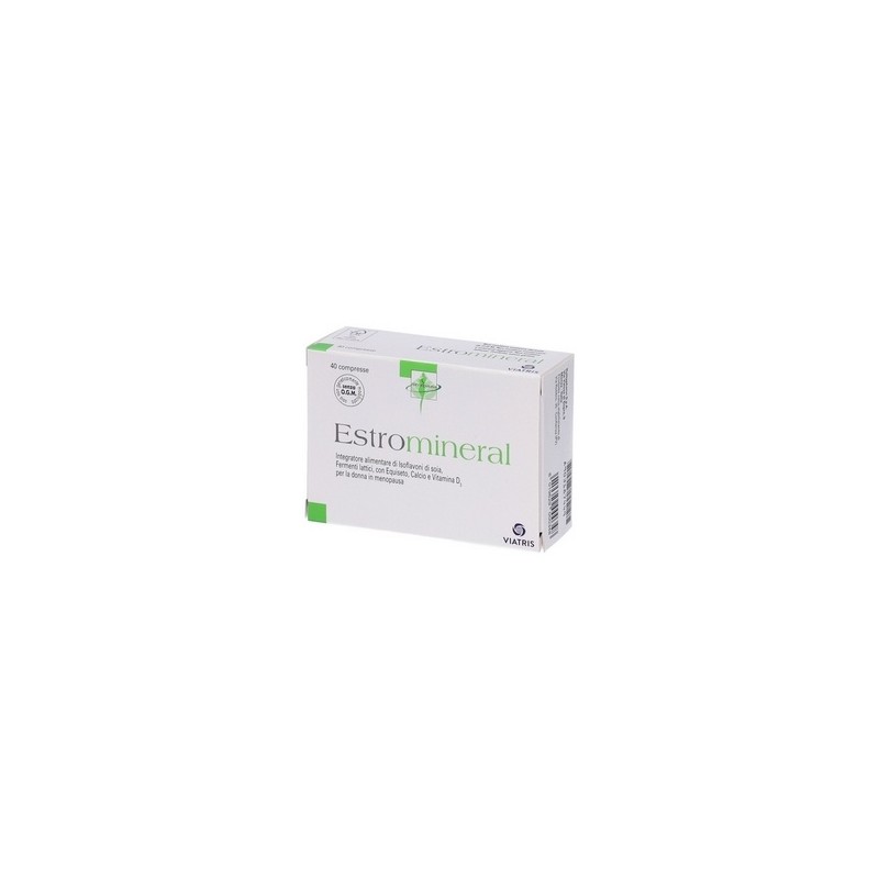 Estromineral Integratore Per Carenze Ormonali In Menopausa 40 Compresse Estromineral - 1