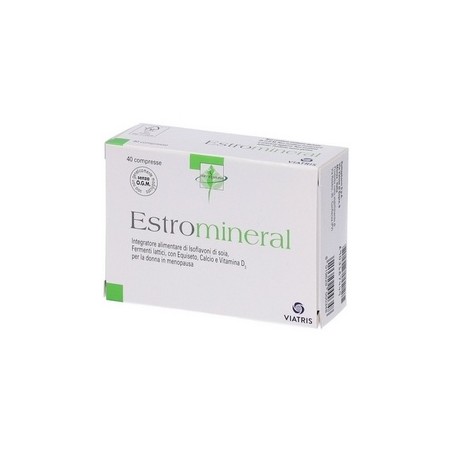 Estromineral Integratore Per Carenze Ormonali In Menopausa 40 Compresse Estromineral - 1