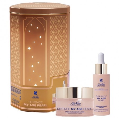 BioNike Cofanetto My Age Pearl Kit con Siero Rivitalizzante e Crema Giorno Rivitalizzante BioNike - 1