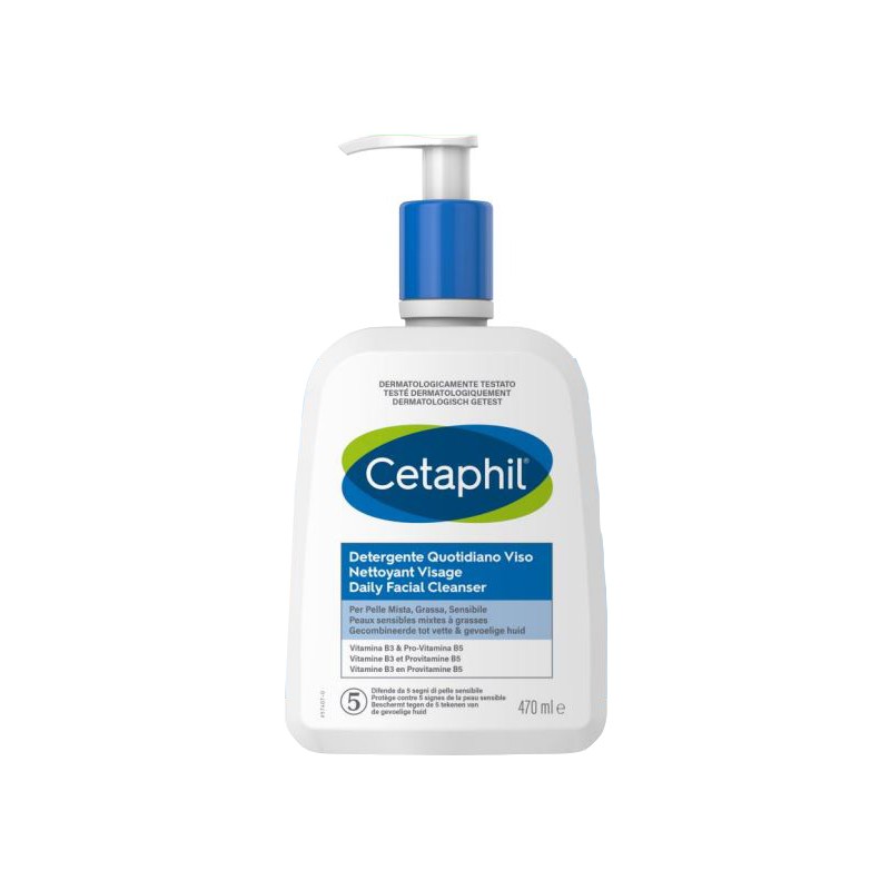 Galderma Italia Cetaphil Detergente Quotidiano Viso 470 Ml Galderma Italia - 1