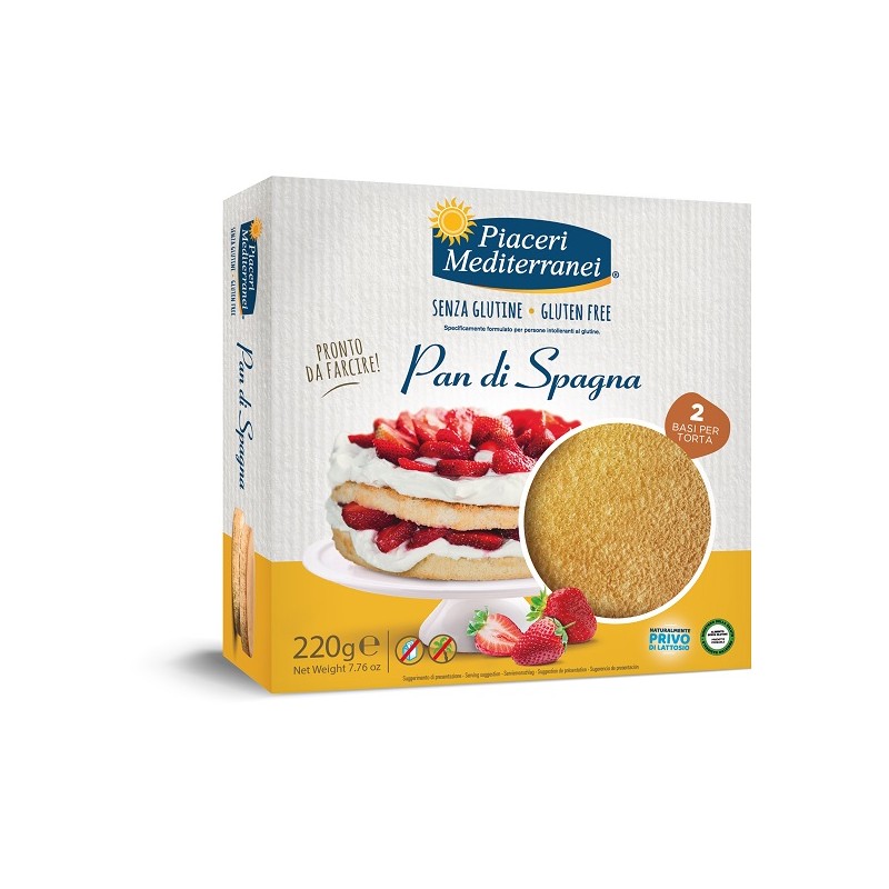 Eurospital Piaceri Mediterranei Pan Di Spagna 220 G Eurospital - 1