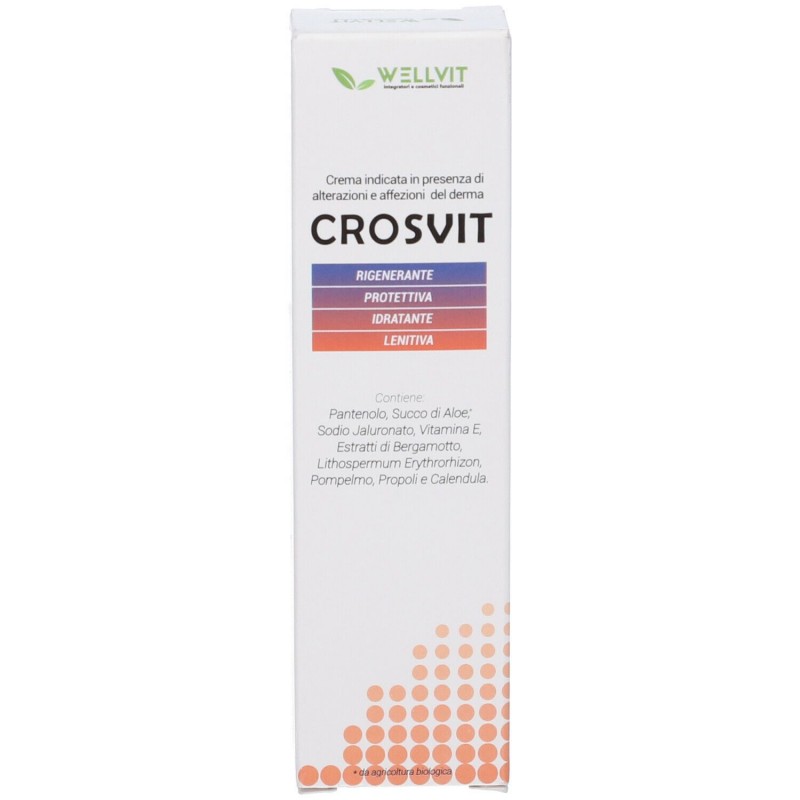 Crosvit Crema Vegetale Rigenerante Lenitiva 50ml Wellvit - 1