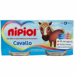 NIPIOL OMOGENEIZZATO CAVALLO 4 X 80 G Nipiol - 1