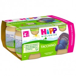 Hipp Italia Hipp Bio Omogeneizzato Tacchino 4 Pezzi Da 80 G Hipp - 1