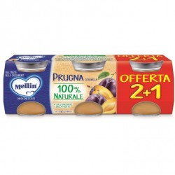 Mellin Omogeneizzato Prugna 3 Pezzi Da 100 G Mellin - 1