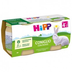 Hipp Italia Hipp Omogeneizzato Coniglio Con Verdure 2 Pezzi Da 80 G Hipp - 1