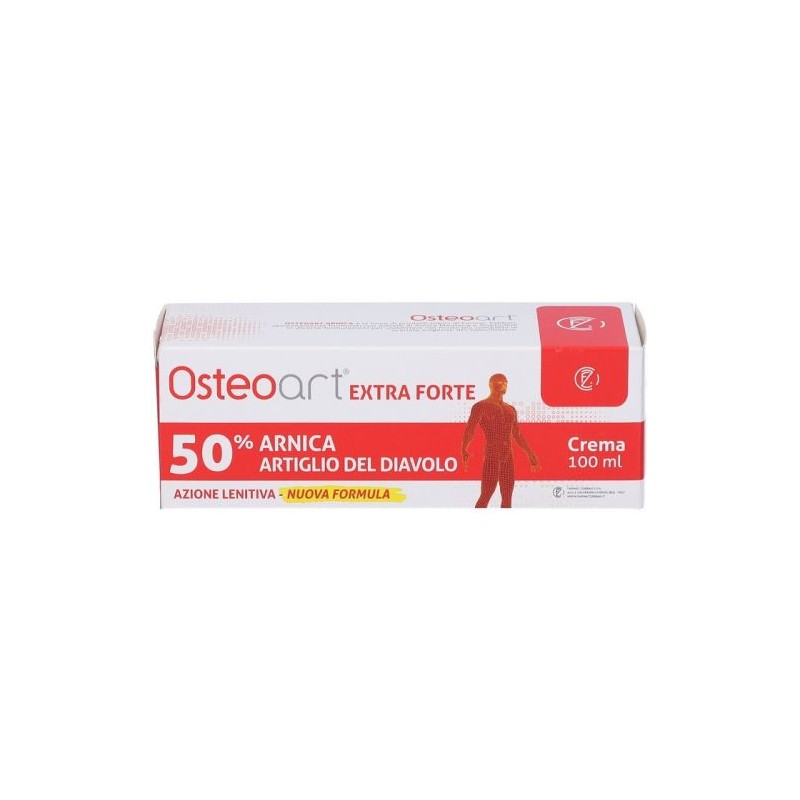 Osteoart Crema Arnica 50% Artiglio Del Diavolo 100ml Farmac-Zabban - 1