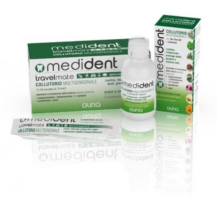 Guna Medident Travelmate Collutorio Multisensoriale 15 Stick Da 10 Ml Guna - 1