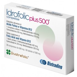 Biotrading Unipersonale Idrofolic Plus 500 30 Compresse Biotrading Unipersonale - 1