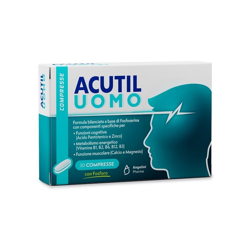 Angelini Pharma Italia Acutil Uomo 30 Compresse Angelini Pharma - 1