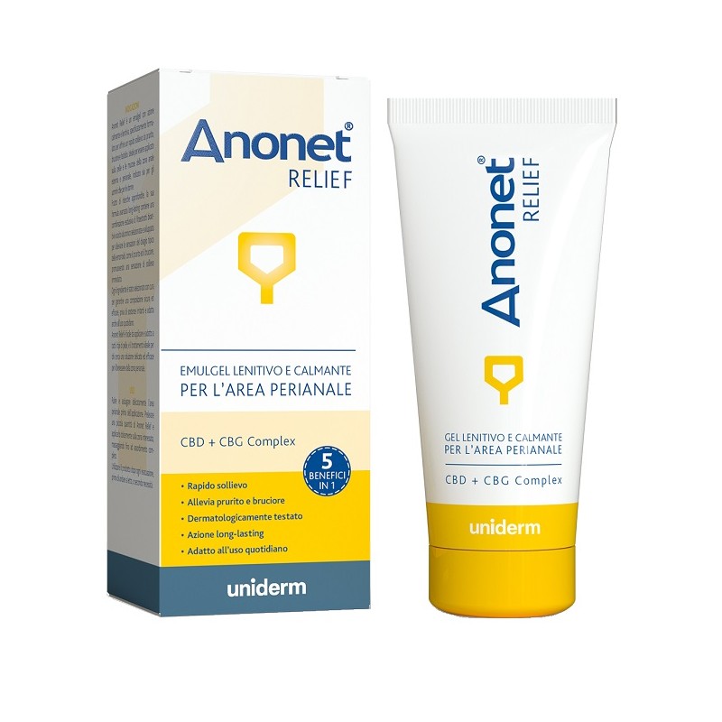 Uniderm Farmaceutici Anonet Relief 25 Ml Uniderm Farmaceutici - 1