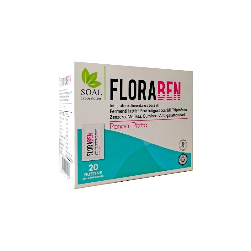 Soal Pharma Floraben Pancia Piatta 20 Bustine Soal Pharma - 1