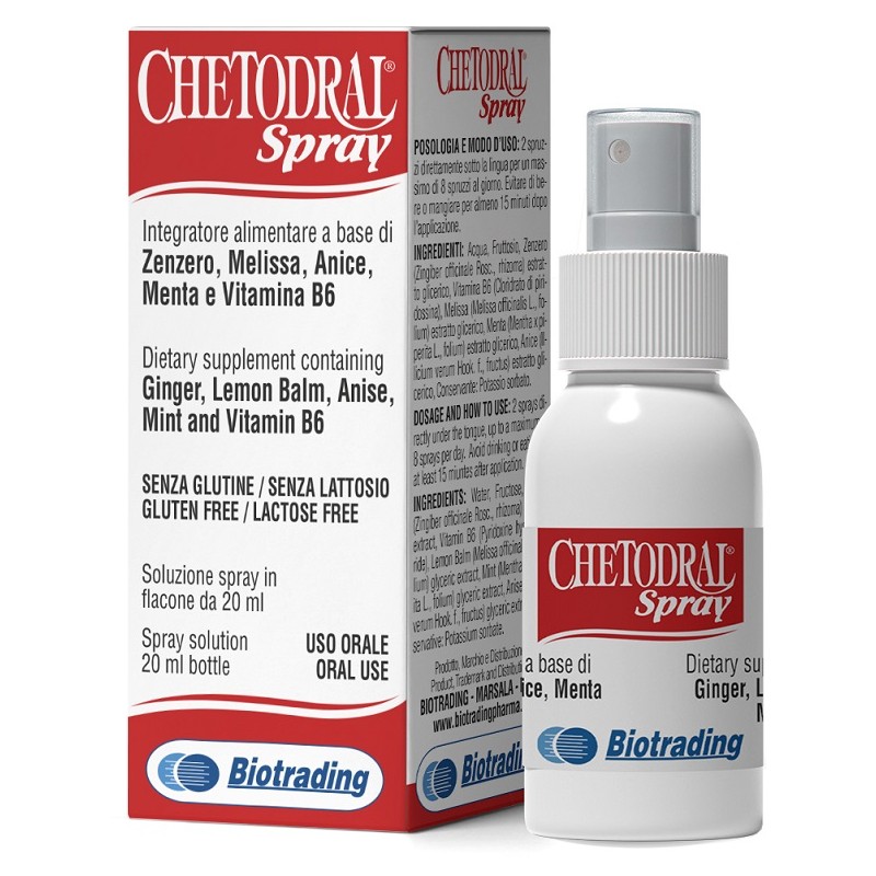 Biotrading Unipersonale Chetodral Spray 20 Ml Biotrading Unipersonale - 1