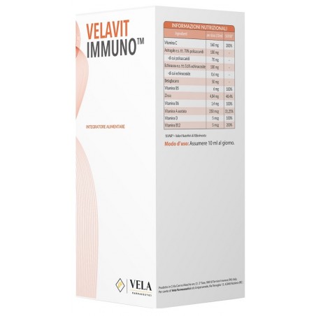 Vela Farmaceutici S Velavit Immuno 200 Ml Vela Farmaceutici S - 1