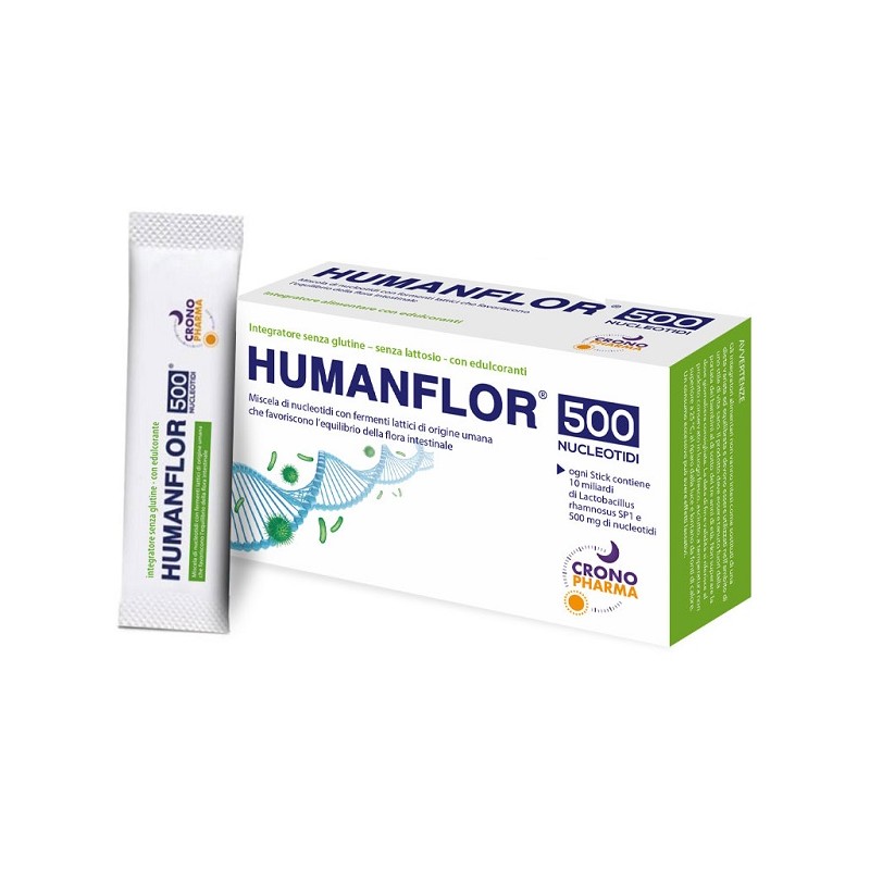 Crono Pharma Humanflor 500 Nucleotidi 8 Stick Pack Crono Pharma S - 1