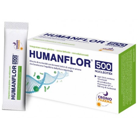 Crono Pharma Humanflor 500 Nucleotidi 8 Stick Pack Crono Pharma S - 1