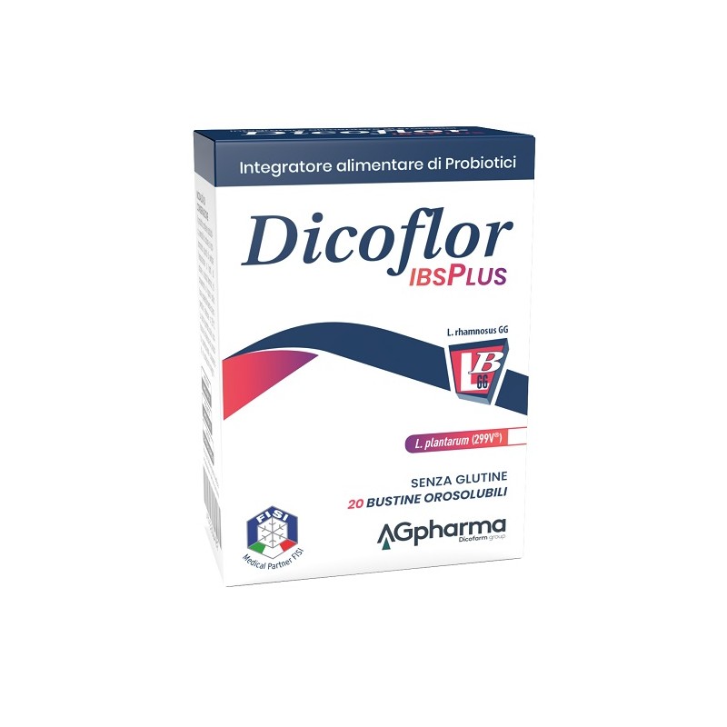 Ag Pharma Dicoflor Ibsplus 20 Bustine Orosolubili Ag Pharma - 1