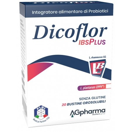 Ag Pharma Dicoflor Ibsplus 20 Bustine Orosolubili Ag Pharma - 1