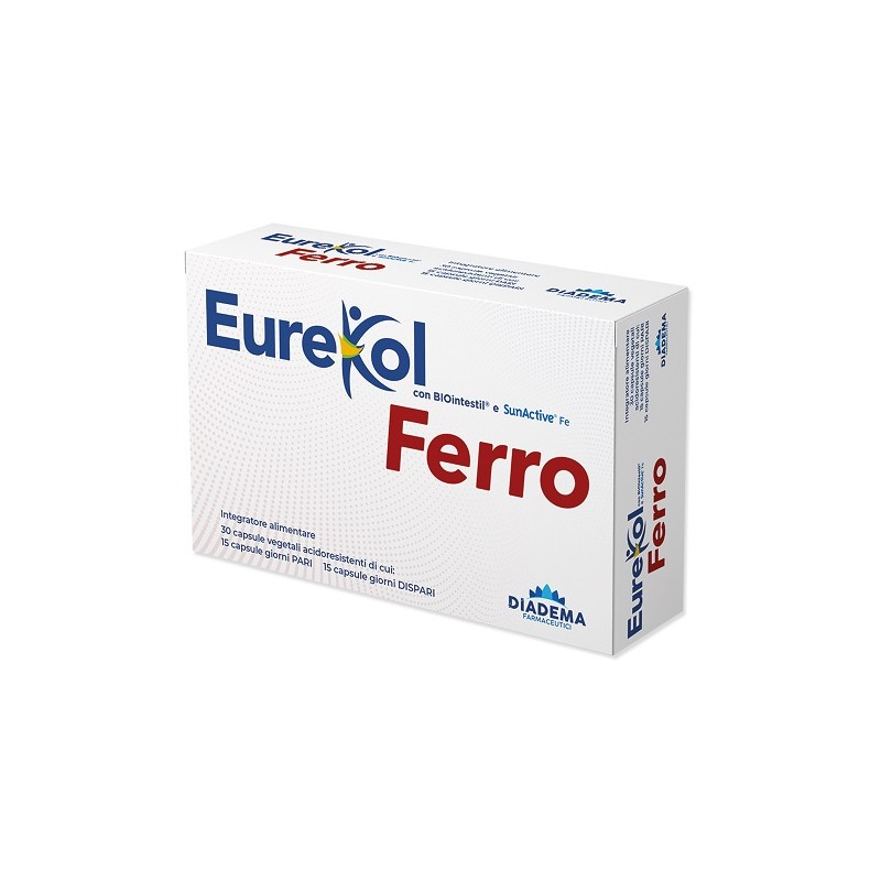 Diadema Farmaceutici Eurekol Ferro 30 Capsule Diadema Farmaceutici - 1