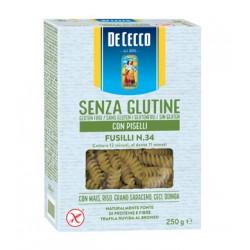 F. Lli De Cecco De Cecco Fusilli N34 Con Piselli 250 G F. Lli De Cecco - 1