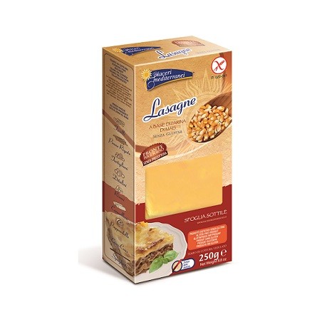 Eurospital Piaceri Mediterranei Pasta Farina Mais Lasagne 250 G Eurospital - 1