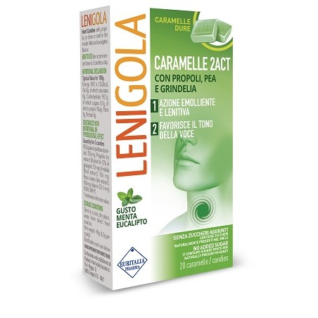 Euritalia Pharma Lenigola 2act Caramelle Balsamiche Euritalia Pharma - 1