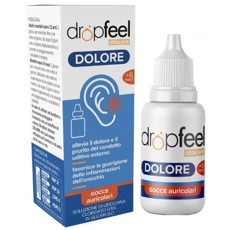 Difar Distribuzione Dropfeel Otocare Dolore Gocce Auricolari 7 Ml Difar Distribuzione - 1