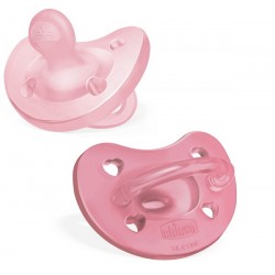 Chicco Gommotto Silicone Rosa 6-16 Mesi 2 Pezzi Chicco - 1