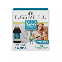 Prodeco Pharma Gse Tussive Flu Duo Flacone+6 Stick Pack Monodose Prodeco Pharma - 1