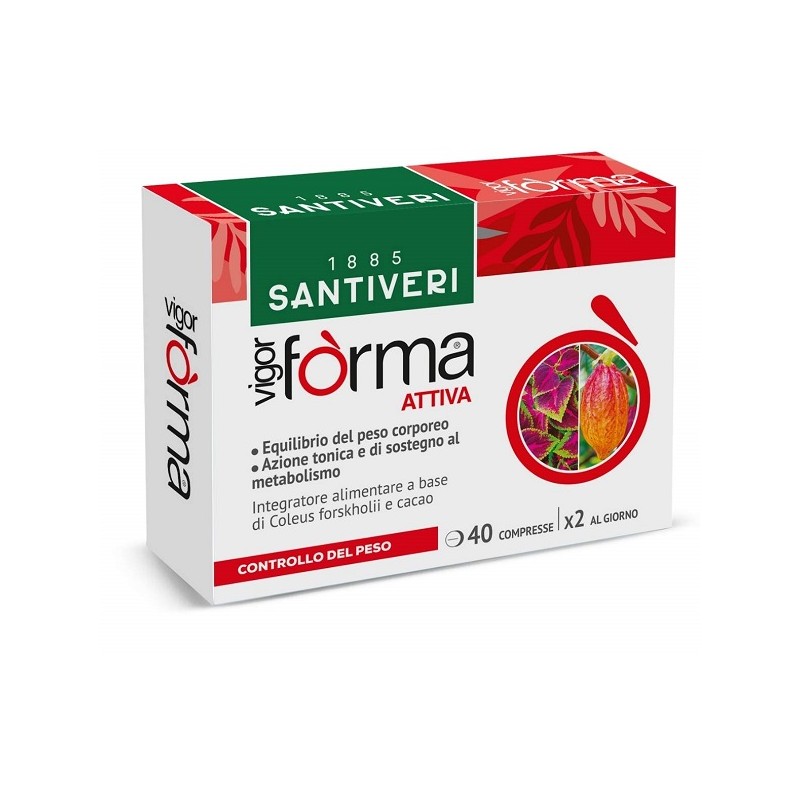 Santiveri Sa Vigor Forma Attiva 40 Compresse Santiveri Sa - 1