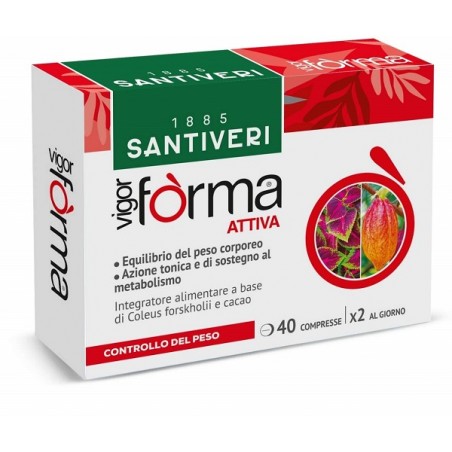 Santiveri Sa Vigor Forma Attiva 40 Compresse Santiveri Sa - 1