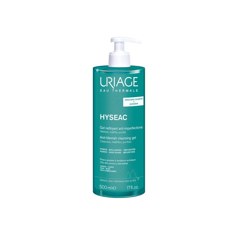 Uriage Laboratoires Dermatolog Hyseac Gel Nettoyant 500 Ml Uriage - 1