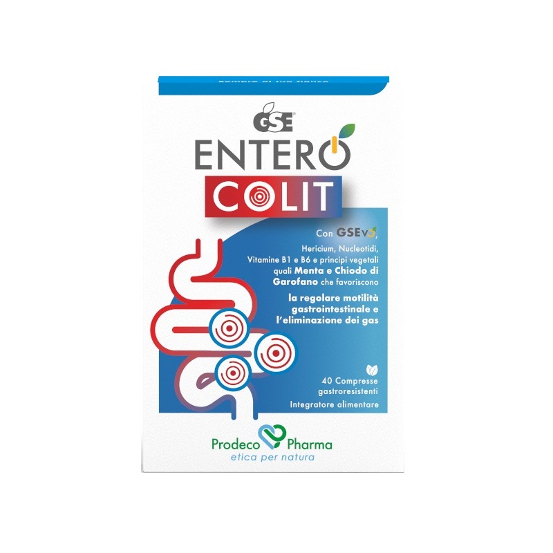 Prodeco Pharma Gse Entero Colit 40 Compresse Prodeco Pharma - 1