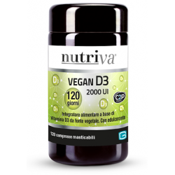 Giuriati Group Nutriva Vegan D3 120 Compresse Nutriva - 1