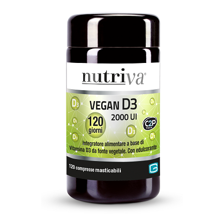 Giuriati Group Nutriva Vegan D3 120 Compresse Nutriva - 1