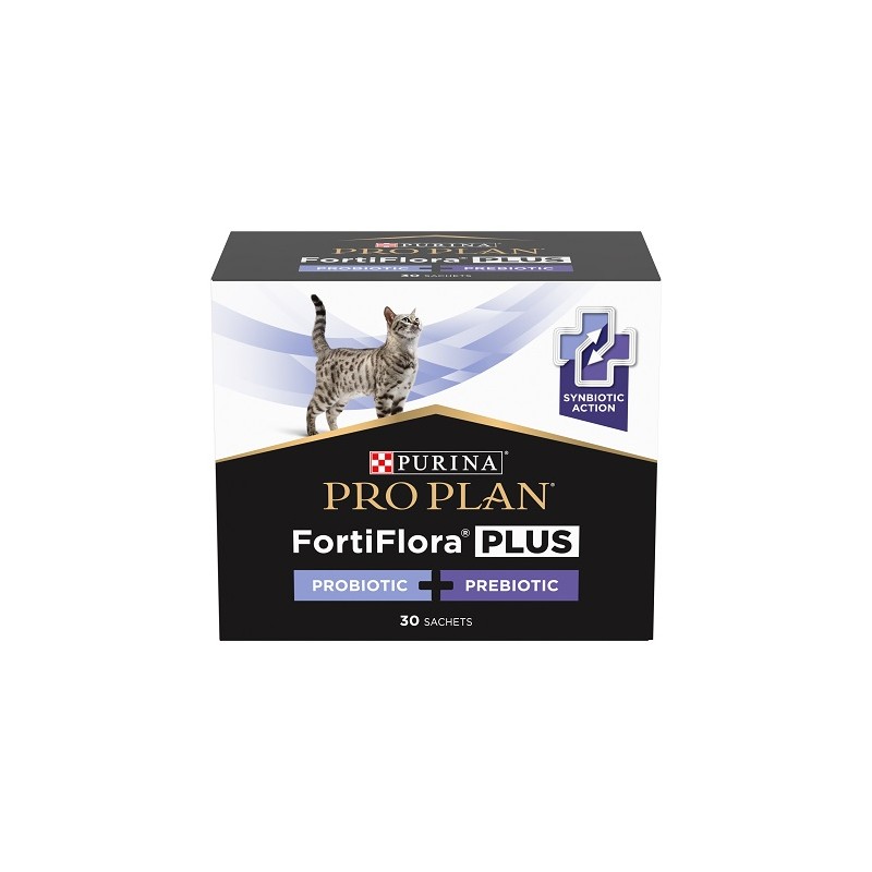 Nestle' Purina Petcare It. Fortiflora Gatto Plus 30 Buste Nestlè - 1