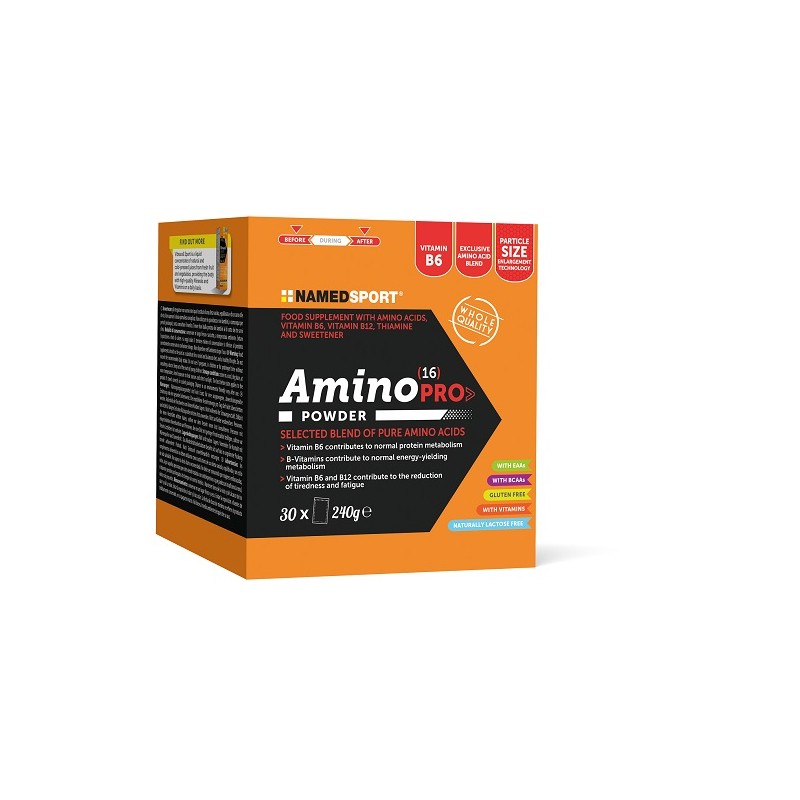 Namedsport Amino 16 Pro Powder 30 Bustine Namedsport - 1