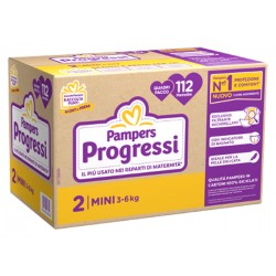 Fater Pampers Quadri Progressi Mini 112 Pezzi Fater - 1