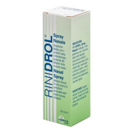 Rinidrol Spray Nasale Pediatrico Sollievo Mucosa 20ml  - 1