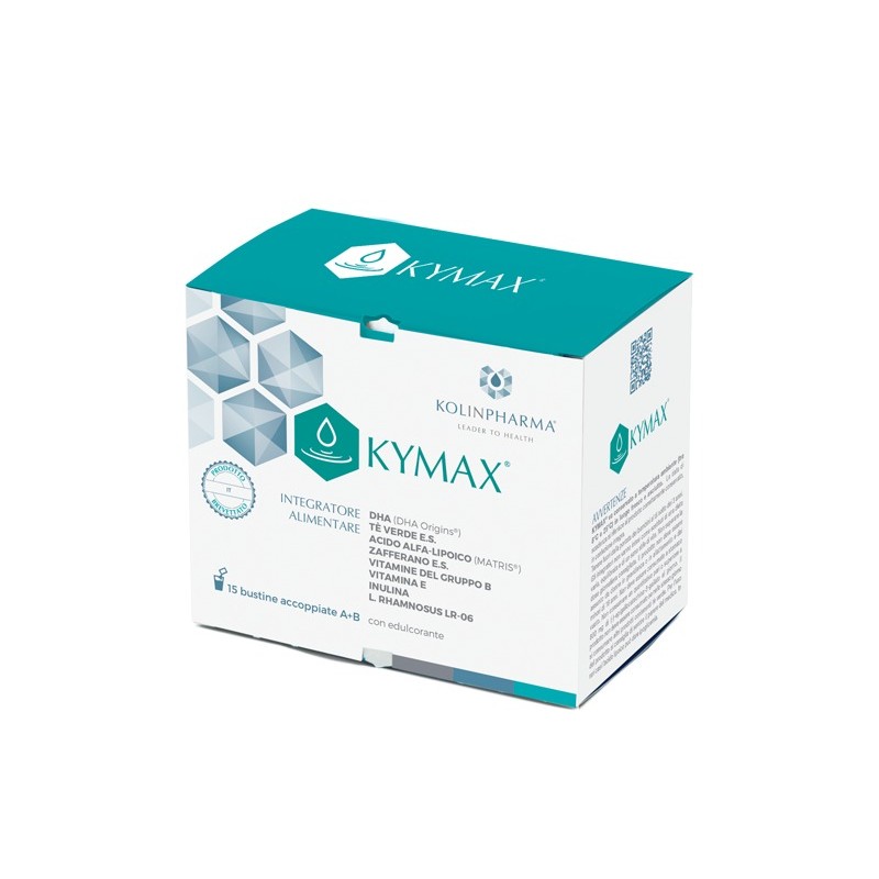 Kymax Integratore Sistema Nervoso 15 Bustine Accoppiate A+B Kolinpharma - 1