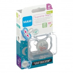 Bamed Baby Italia Mam Supreme Night 6+ Silicone 1x Neutro Mam - 1