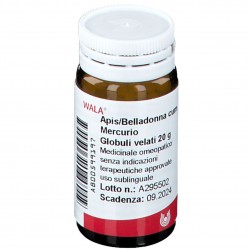 APIS BELLADONNA MERC 20 G GLOBULI WALA  - 1