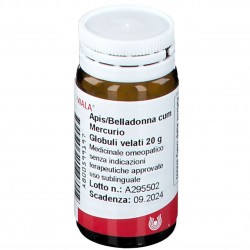 APIS BELLADONNA MERC 20 G GLOBULI WALA  - 5