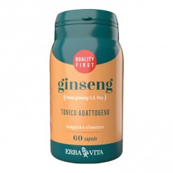 Erba Vita Ginseng Integratore Tonico per Energia e Vitalità 60 Capsule Erba Vita - 1