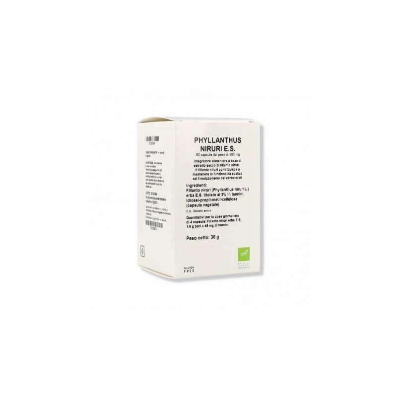 Oti Phyllanthus Niruri Estratto Secco 60 Capsule Oti - 1