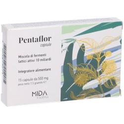 Pentaflor Integratore per Equilibrio Intestinale Fermenti Lattici 10 Miliardi 15 Capsule  - 6